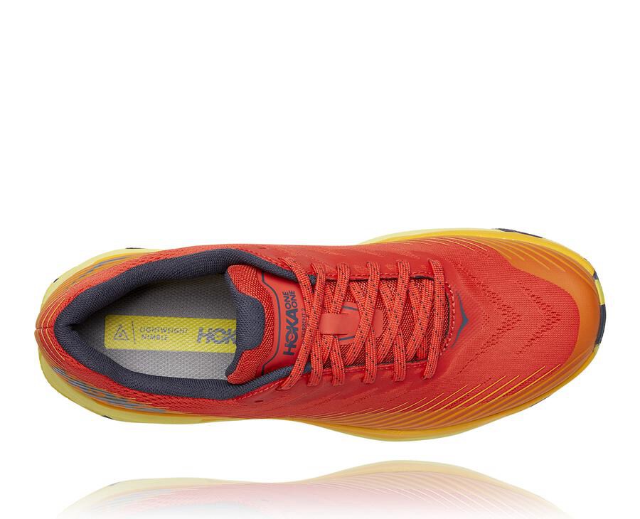 Tenis Trail Hoka One One Masculino Vermelhas - Torrent 2 - 567-HCAQMV